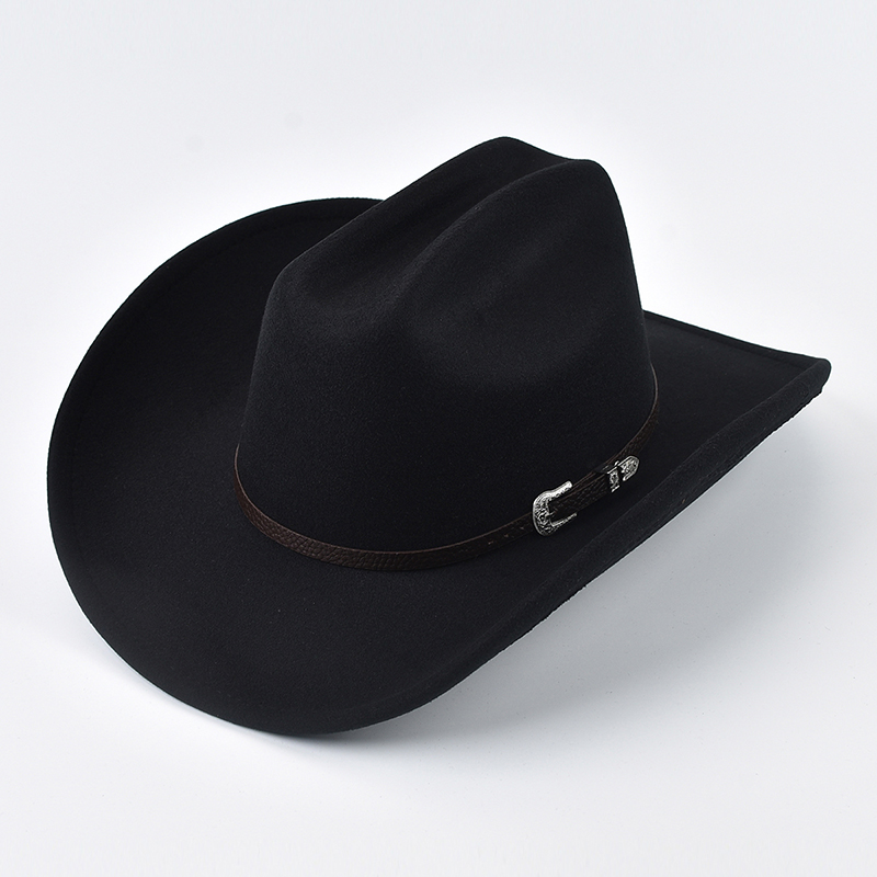 Cowboy Hat Straw - Sombrero de vaquero occidental Unisex con