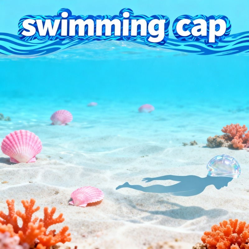Swim Hat Silicone - Gorro de baño cómodo para niños,