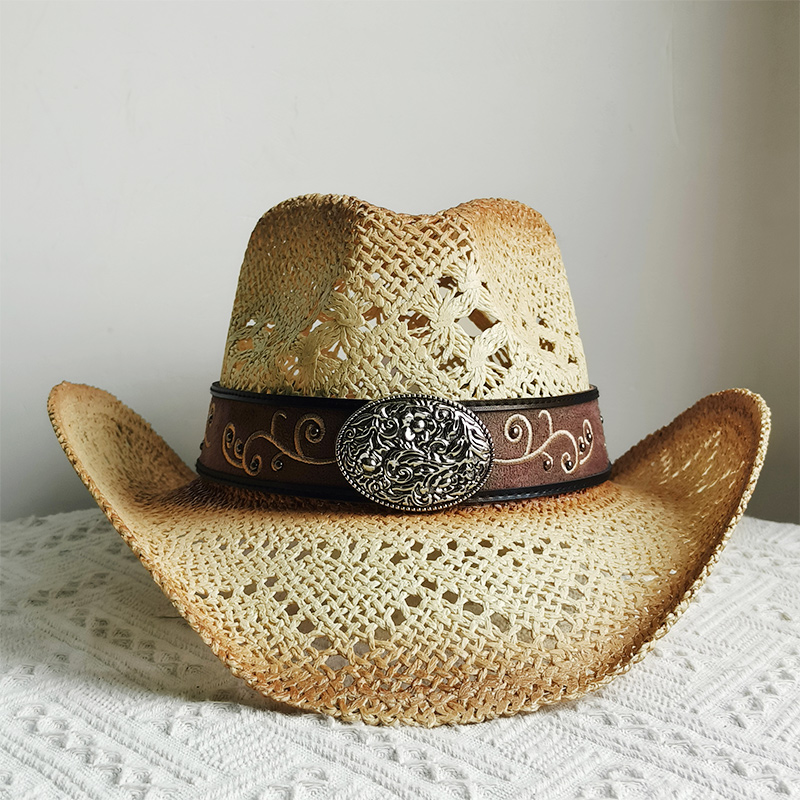 Cowboy Hat Straw - Nuevo sombrero de paja de vaquero