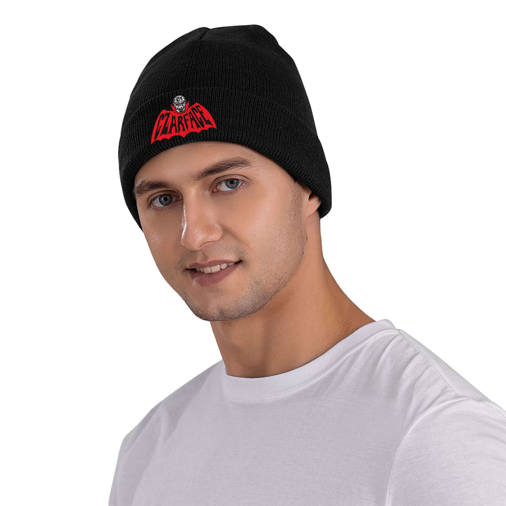 Gorro de punto acanalado con v - Beanie Cuffed Knit reseña y precio
