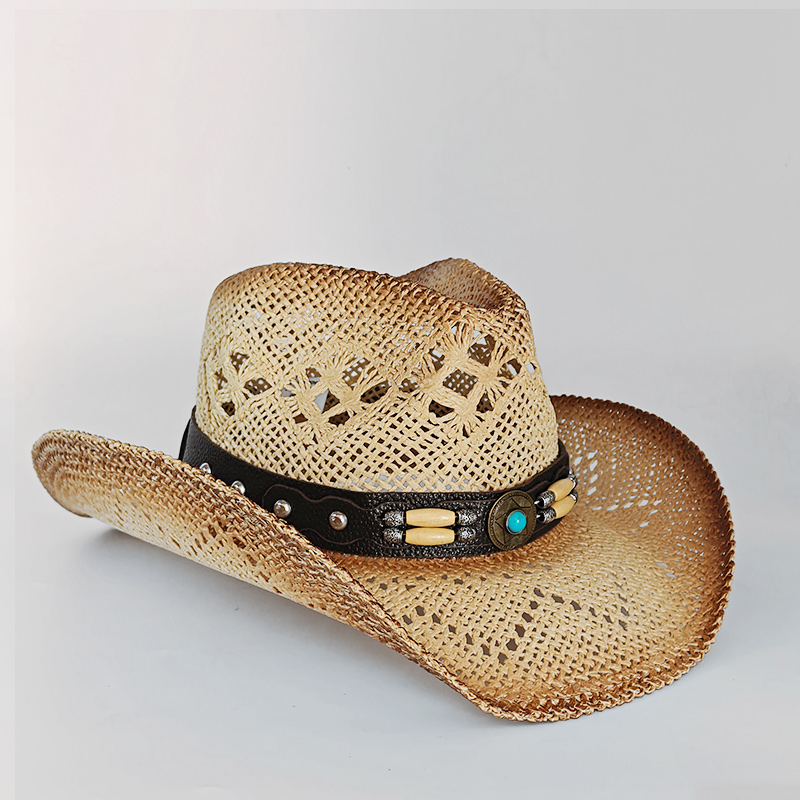 Nuevo sombrero de paja de vaqu - Cowboy Hat Straw reseña y precio