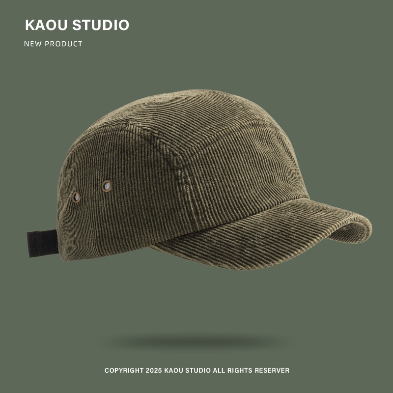Gorra de béisbol japonesa Retr - Corduroy Cap 5 Panel reseña y precio